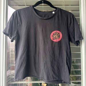 P&Co Wild Ones Never Die Cropped Graphic Tee